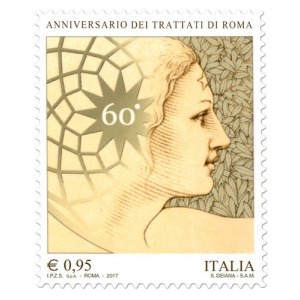 ITALIA - 2017 - 60° dei Trattati di Roma - 1 v.