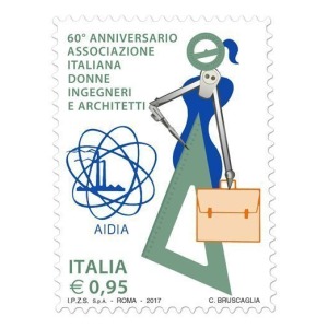 ITALIA - 2017 - 60° dell'Associazione Donne Ingegneri e Architetti - 1 v.