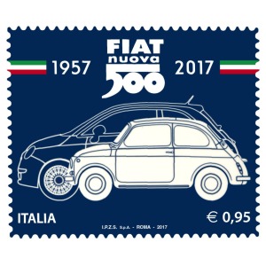 ITALIA - 2017 - 60° della FIAT 500 - 1 v.