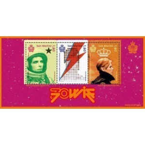 SAN MARINO - 2017 - 70° della nascita di David Bowie - 1 BF