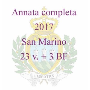 SAN MARINO - 2017 - Annata completa - 23 v. + 3 BF