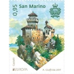 SAN MARINO - 2017 - Europa: I castelli - 2 v.