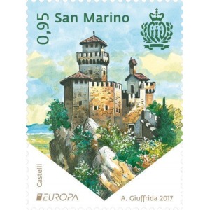 SAN MARINO - 2017 - Europa: I castelli - 2 v.