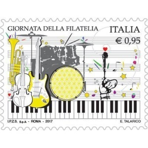 ITALIA - 2017 - Giornata della filatelia XLI - 1 v.