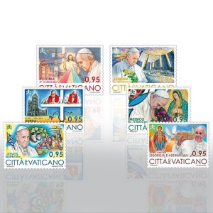 VATICANO - 2017 - I viaggi nel mondo di Papa Francesco nel 2016 - 6 v.
