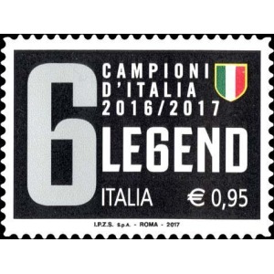 ITALIA - 2017 - Juventus campione d'Italia - 1 v.