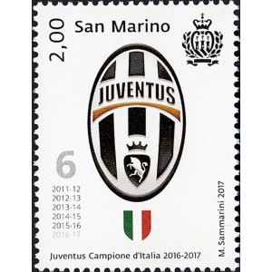 SAN MARINO - 2017 - Juventus campione d'Italia - 1 v.