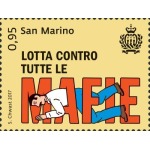 SAN MARINO - 2017 - Lotta contro tutti i tipi di mafia - 3 v.