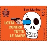 SAN MARINO - 2017 - Lotta contro tutti i tipi di mafia - 3 v.