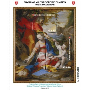 S.M.O.M. - 2017 - Maestri della Pittura: Federico Barocci - 1 BF