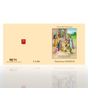 VATICANO - 2017 - Natale - 1 libretto (E.C. di Vaticano con Monaco)