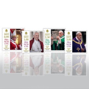 VATICANO - 2017 - Papa Francesco anno V - 4 v.
