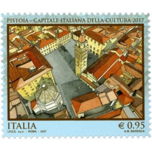 ITALIA - 2017 - Pistoia capitale italiana della cultura - 1 v.