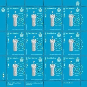 SAN MARINO - 2017 - XVII Giochi dei Piccoli Stati d'Europa - 2 MF da 12 v.