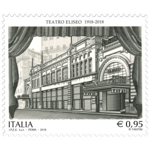 ITALIA - 2018 - 100° del Teatro Eliseo, Roma - 1 v.