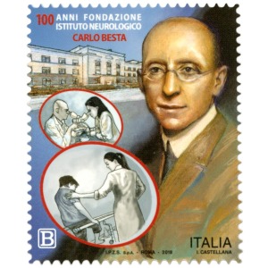 ITALIA - 2018 - 100° della Fondazione I.R.C.C.S. Istituto Neurologico Carlo Besta, Milano - 1 v.