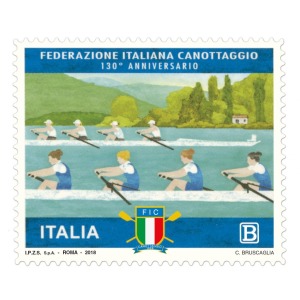 ITALIA - 2018 - 130° della Federazione Italiana Canottaggio - 1 v.