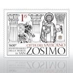 VATICANO - 2018 - 1400° della morte di Sant'Adeodato I e 1600° della morte di San Zosimo - 2 v.