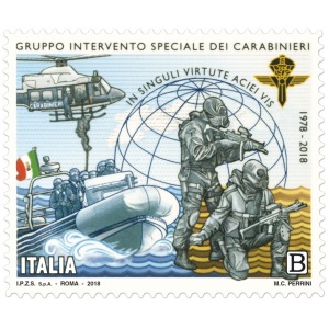 ITALIA - 2018 - 40° del Gruppo di Intervento Speciale dell'Arma dei Carabinieri - 1 v.