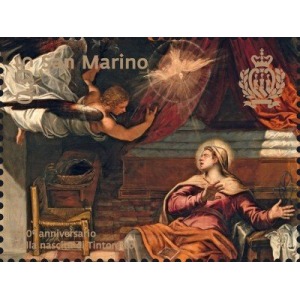 SAN MARINO - 2018 - 500° della nascita di Tintoretto - 4 v.