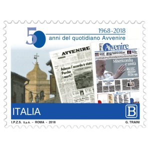 ITALIA - 2018 - 50° del quotidiano Avvenire - 1 v.