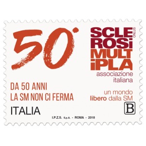 ITALIA - 2018 - 50° dell'AISM - 1 v.
