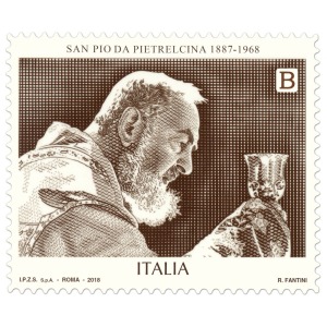 ITALIA - 2018 - 50° della morte di San Pio Pietrelcina - 1 v.