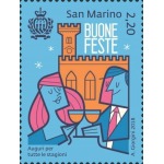 SAN MARINO - 2018 - Auguri per tutte le stagioni - 4 v.