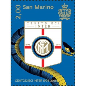 SAN MARINO - 2018 - Centodieci Inter 1908–2018 - 1 v.