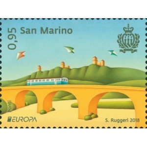 SAN MARINO - 2018 - Europa: Ponti - 2 v.
