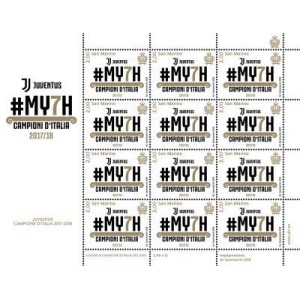 SAN MARINO - 2018 - Juventus campione d'Italia - 1 MF da 12 v. con illustrazione