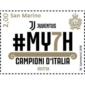 SAN MARINO - 2018 - Juventus campione d'Italia - 1 v.