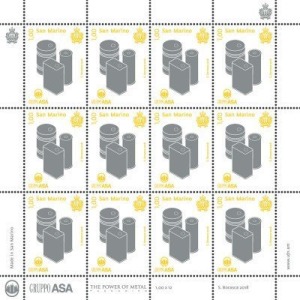 SAN MARINO - 2018 - Made in San Marino: Gruppo ASA - 1 MF da 12 v.