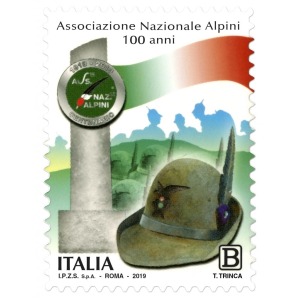ITALIA - 2019 - 100° dell’Associazione Nazionale Alpini - 1 v.