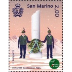 SAN MARINO - 2019 - 100° dell’Associazione Nazionale Alpini - 3 v.