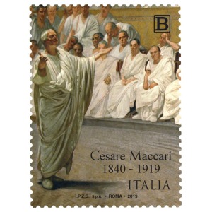 ITALIA - 2019 - 100° della morte di Cesare Maccari - 1 v.