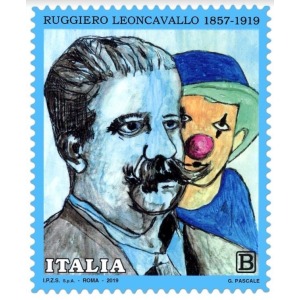 ITALIA - 2019 - 100° della morte di Ruggiero Leoncavallo - 1 v.