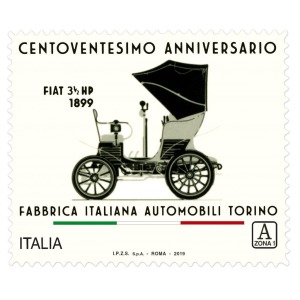 ITALIA - 2019 - 120° della FIAT - 1 v.