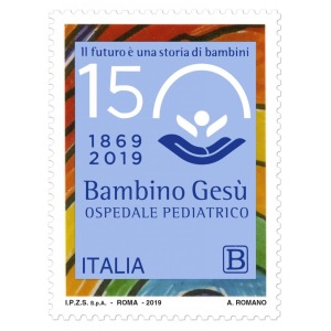 ITALIA - 2019 - 150° dell’Ospedale pediatrico Bambino Gesù - 1 v. (E.C. di Italia con Vaticano)
