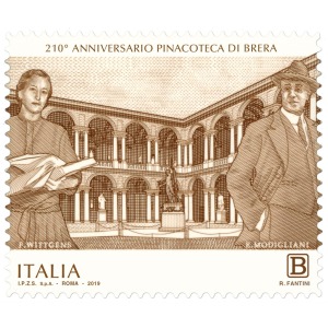 ITALIA - 2019 - 210° della Pinacoteca di Brera - 1 v.