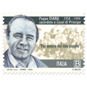 ITALIA - 2019 - 25° della morte di Giuseppe Diana - 1 v.