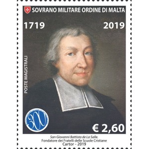 S.M.O.M. - 2019 - 300° della morte di San Giovanni Battista De La Salle - 1 v.