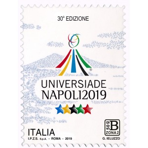 ITALIA - 2019 - 30° Universiade Estiva - 1 v.