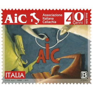 ITALIA - 2019 - 40° del’Associazione Italiana Celiachia - 1 v.