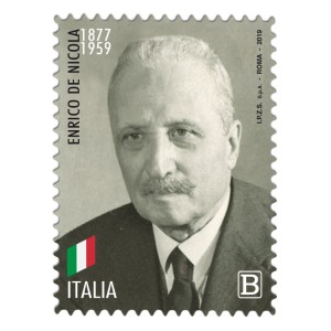 ITALIA - 2019 - 60° della morte di Enrico De Nicola - 1 v.