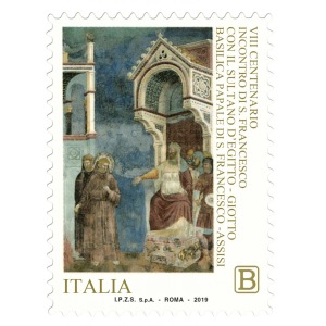 ITALIA - 2019 - 800° dell’incontro di San Francesco con il Sultano - 1 v.