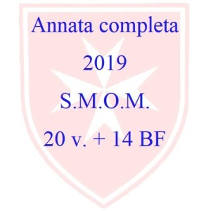 S.M.O.M. - 2019 - Annata completa - 20 v. + 14 BF
