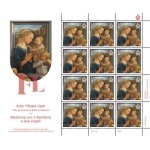 SAN MARINO - 2019 - Arte: Leonardo da Vinci - Filippo Lippi - Rembrandt - 3 MF da 12 v. con illustrazione
