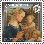 SAN MARINO - 2019 - Arte: Leonardo da Vinci - Filippo Lippi - Rembrandt - 3 v.