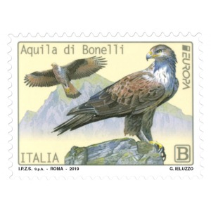 ITALIA - 2019 - Europa: Volatili nazionali - 2 v.